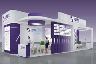 90平重庆展台设计及落地方案